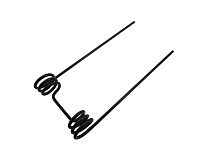 Зуб пружинный на дисковые бороны Maschio Gaspardo F02400053R