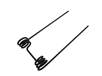 Зуб пружинный на дисковые бороны Maschio Gaspardo F02400053R